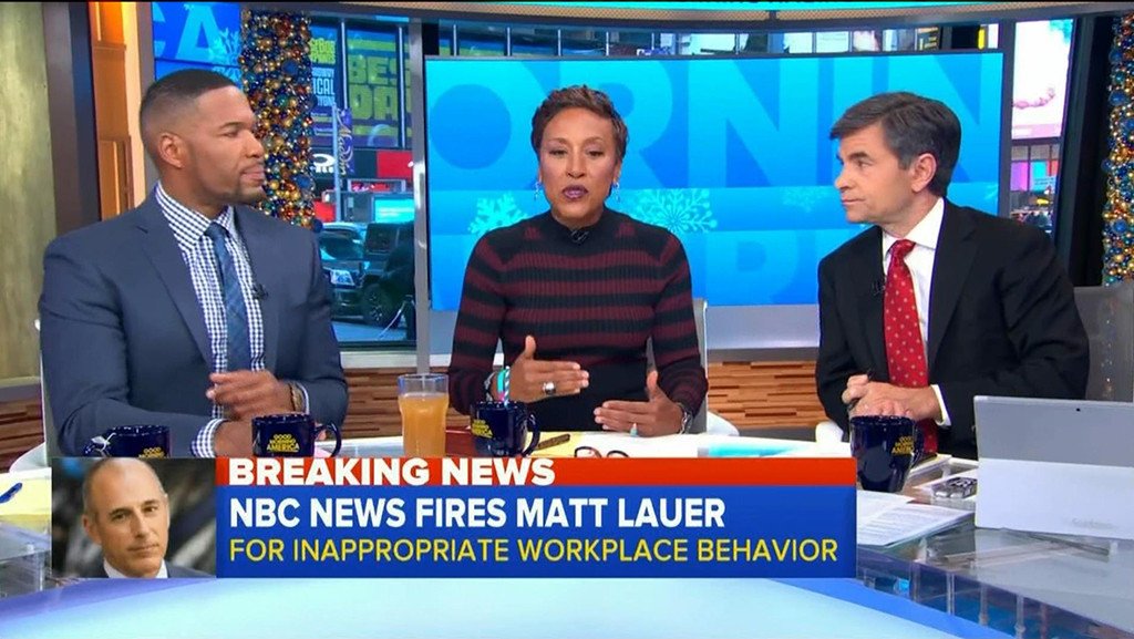 Matt Lauer S Nbc Colleagues And Tv Competitors React To His Firing E Online
